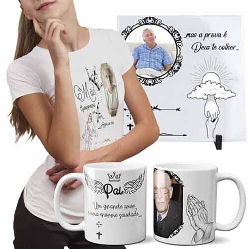 Estampas Artes Camisetas Canecas Azulejos Editáveis Finados
