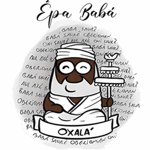 Pacote 14 Desenhos Orixás Bonequinhos Artes Sublimação