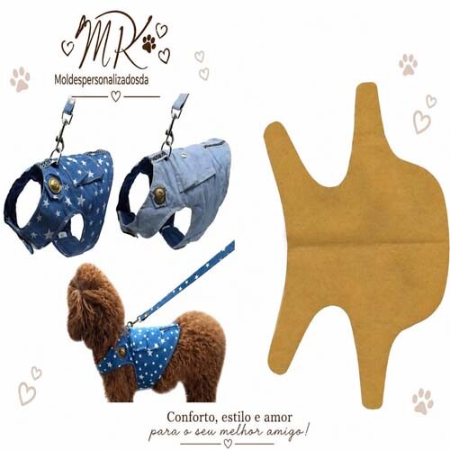 Pacote 100 Moldes Pet Cães Gatos Modelagens Roupinhas