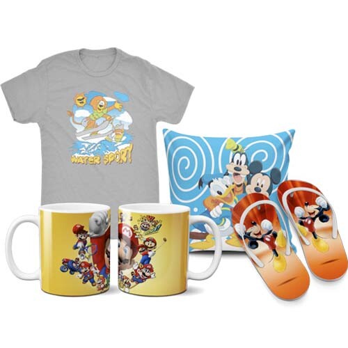 Artes Infantil Estampas Dia das Crianças Mockups Sublimação