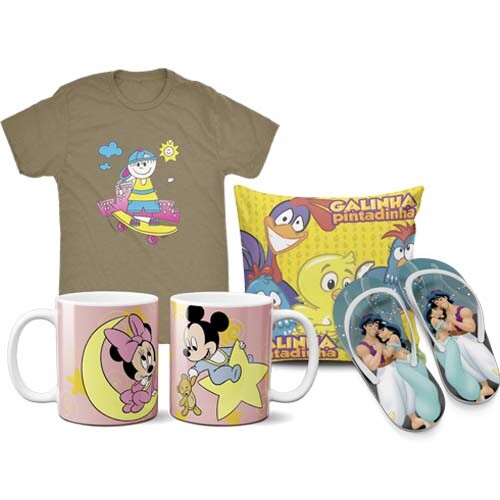 Estampas Dia das Crianças Artes Infantil Sublimação Mockups
