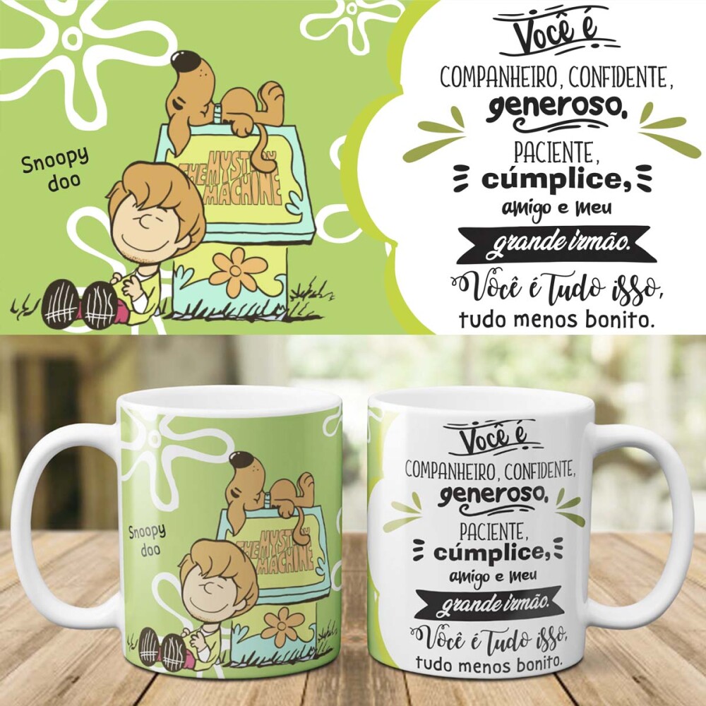 Artes Canecas Amizade Amigo Sublimação Mockups