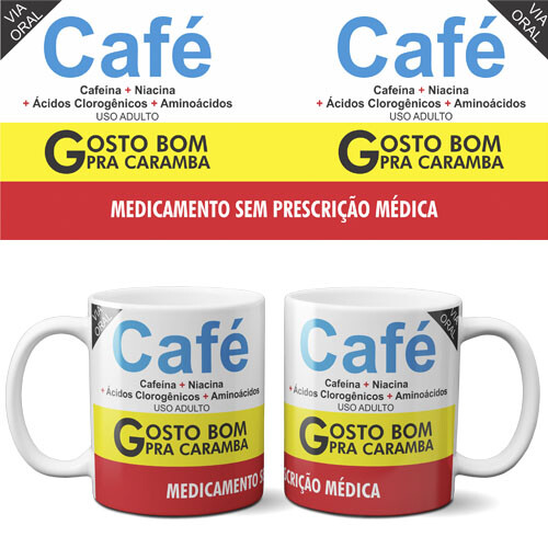 Estampas Canecas Humor Remédios Sublimação Artes Corel