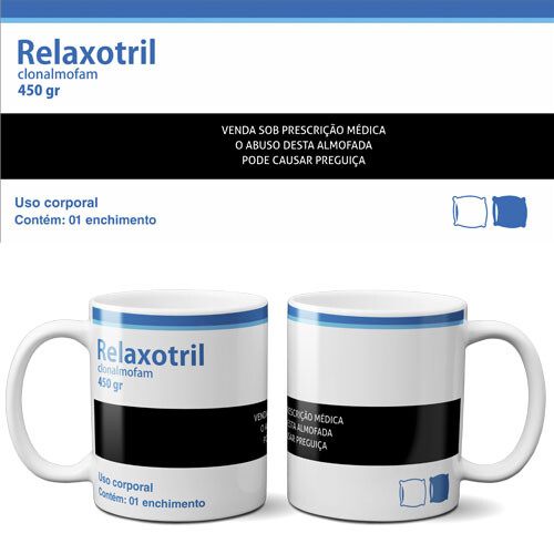 Artes Canecas Remédios Humor Sublimação Mockups