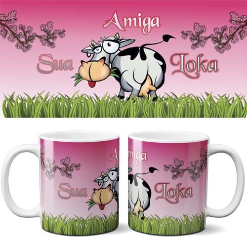Estampas Canecas Amizade Amigos Amigas Sublimação Canecas