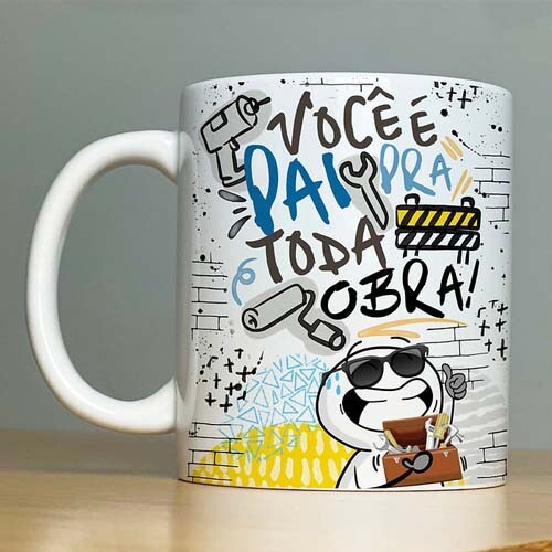 Pacote Artes Dia Dos Pais Sublimação Canecas Abcx21 Kit Digital