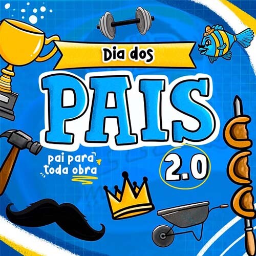 Pack Artes Dia Dos Pais Sublimação Canecas Kit Digital 2.0