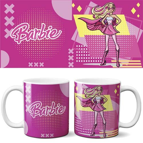 Pacote 30 Artes Canecas Barbie Estampas Sublimação Mockups