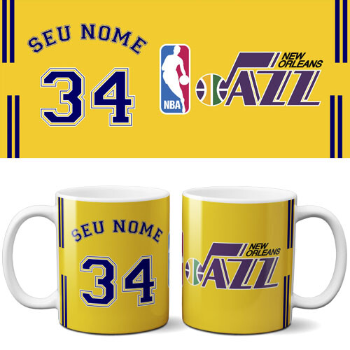 Pacote Artes Canecas Nba Basquete Sublimação Mockups
