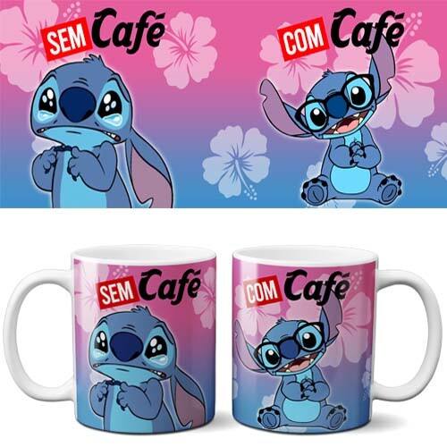 Estampas Canecas com Café sem Café Editáveis Mockups