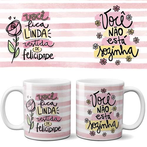 Kit Digital Artes Canecas Dia das Mulheres Mulher Png Mockup