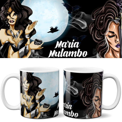 Pacote Artes Canecas Orixás Editáveis Mockups Sublimação