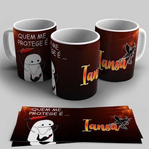 Artes Canecas Florks Orixás Umbanda Sublimação Mockups Flork