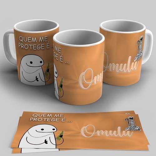 Artes Canecas Florks Orixás Umbanda Sublimação Mockups Flork