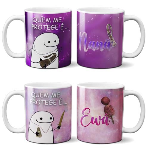 Pacote Artes Florks Umbanda Orixás Sublimação Canecas Flork