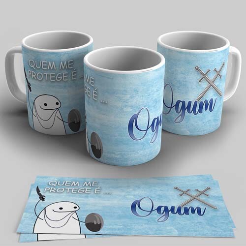 Pacote Artes Florks Umbanda Orixás Sublimação Canecas Flork