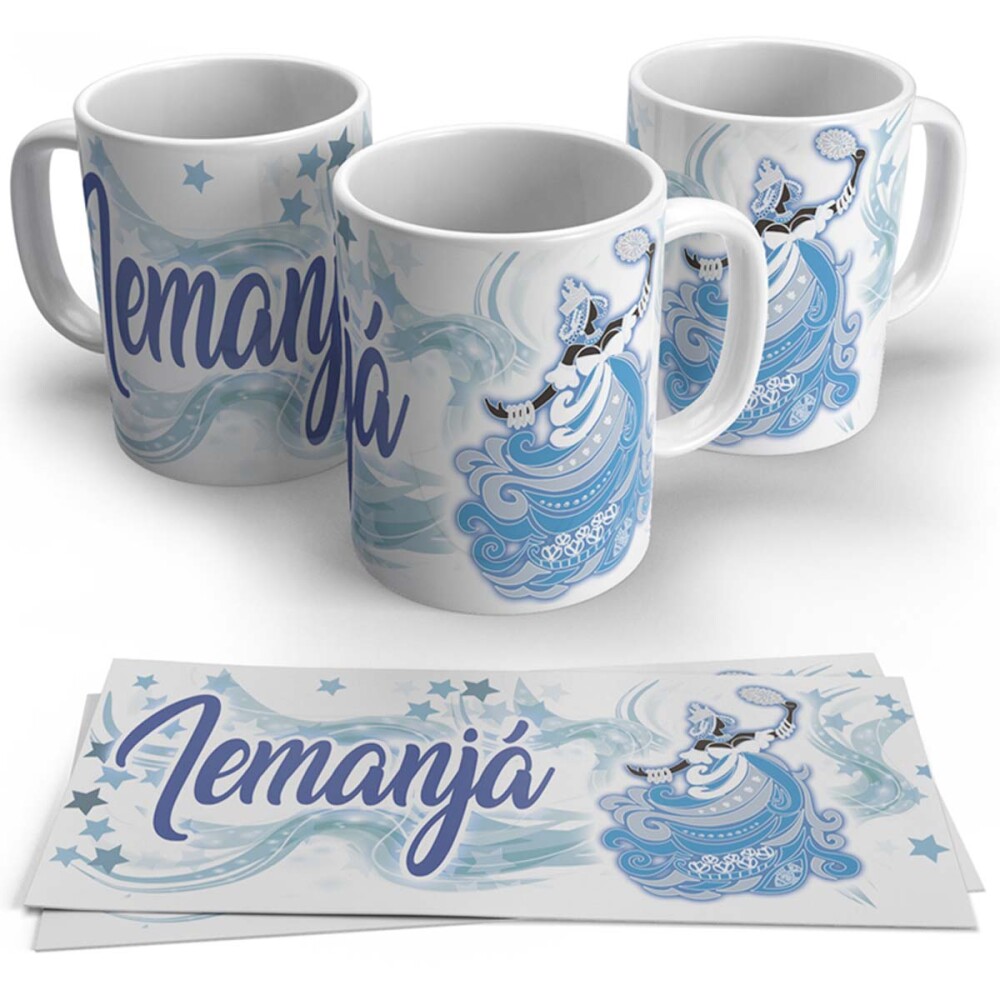 Pacote Artes Canecas Orixás Estampas Editáveis Sublimação