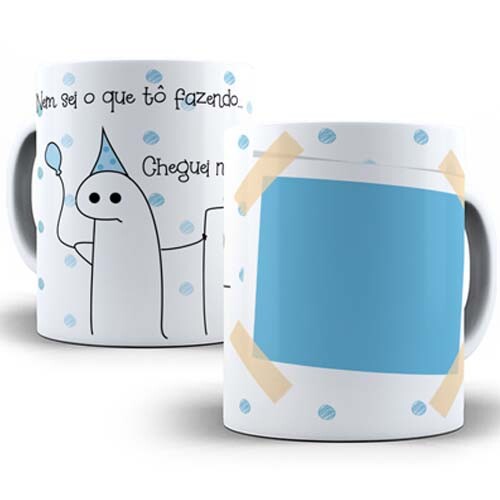 Artes Sublimação Canecas Flork Meme Editáveis Corel Png