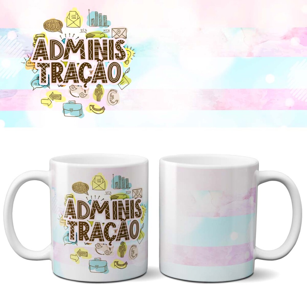 Pack Artes Delicadas Sublimação Canecas Profissões Mockups