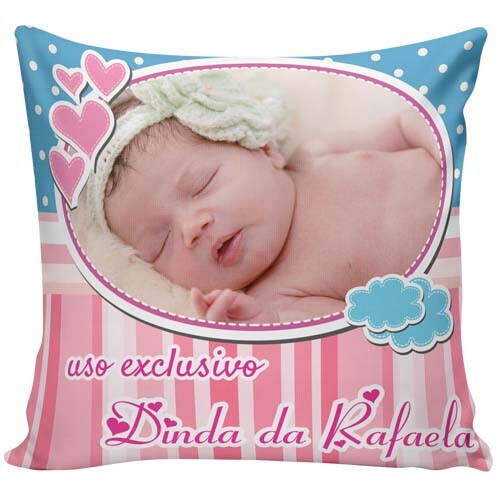 Estampas Dindo Dinda Artes Editáveis Sublimação Almofadas