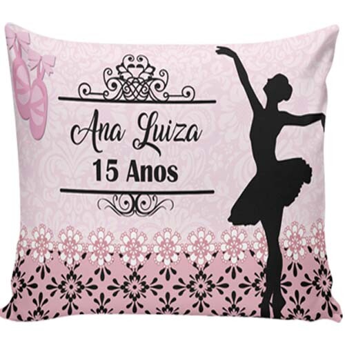 Estampas Aniversário 15 Anos Editáveis Almofadas Mockups