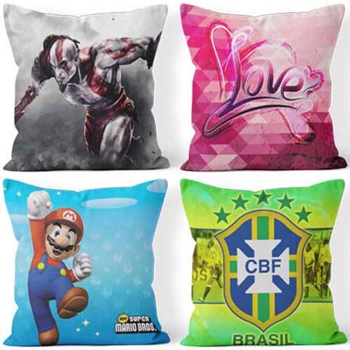 Artes Sublimação Almofadas Fronhas 800 Estampas
