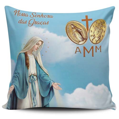 Pacote Artes Católicas Almofadas Estampas Religiosas Psd