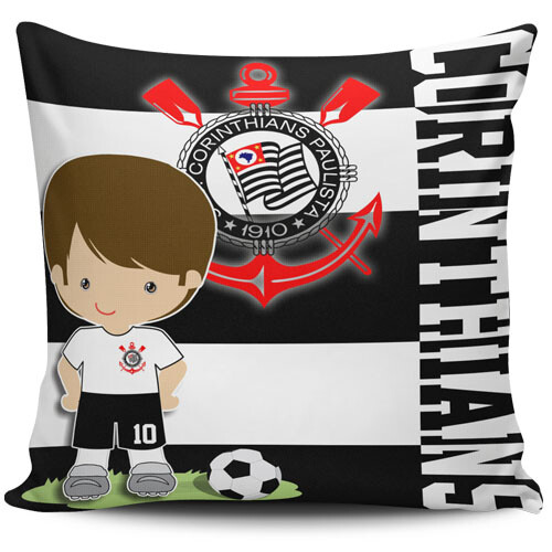 Artes Almofadas Times Futebol Bonequinhos Sublimação Corel