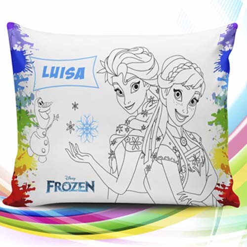 Artes Sublimação Colorir Pintar Desenhar Almofadas Mockups