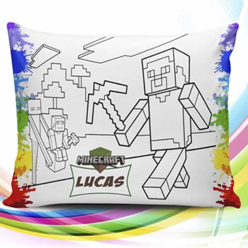 Artes Sublimação Colorir Pintar Desenhar Almofadas Mockups