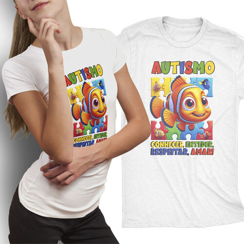 Pacote Artes Autista Camisetas Autismo Estampas Sublimação
