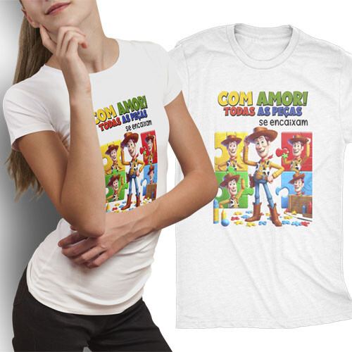 Pacote Artes Autista Camisetas Autismo Estampas Sublimação