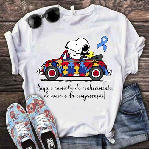 Artes Autista Autismo Sublimação Camisetas Mockups Estampas