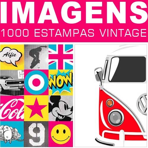 Artes Antigas Imagens Retro Estampas Sublimação Vintage
