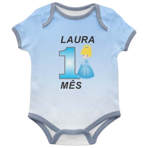 Artes Vetores Mesversário Body Baby Editáveis Sublimação