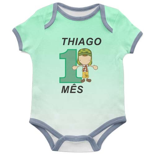 Vetores Mesversário Artes Sublimação Body Baby Editáveis