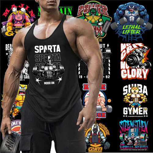 Pacote Artes Camisetas Academia Fitness Malhação Sublimação