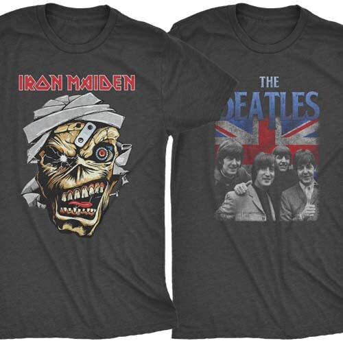 Artes Bandas de Rock Sublimação Estampas Camisetas