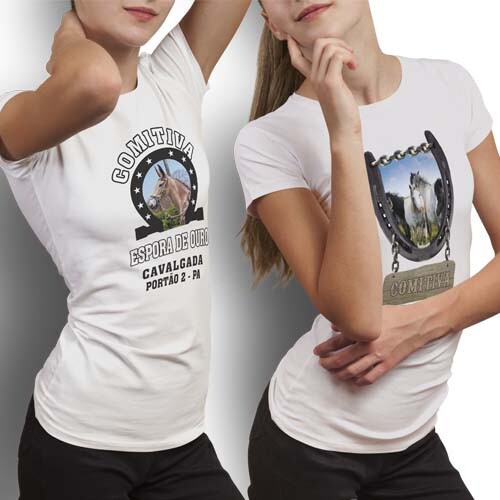 Artes Cavalgadas Sublimação Estampas Camisetas Rodeio