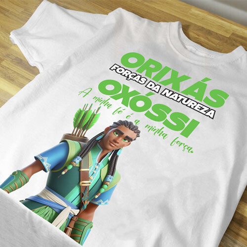Kit Digital 12 Artes Orixás Premium Camisetas Mockups