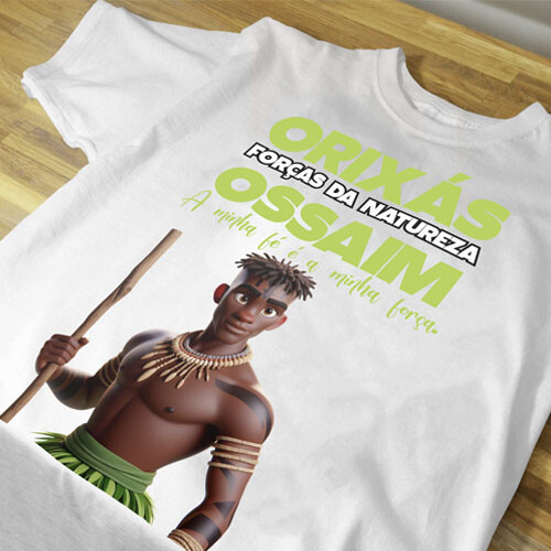Artes Orixás Sublimação Camisetas Estampas Premium