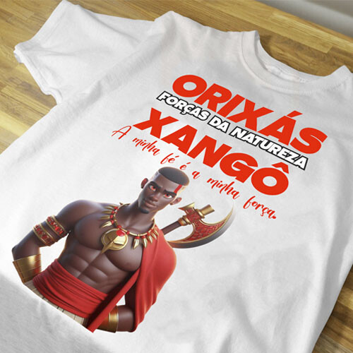 Pacote 12 Artes Orixás Sublimaçção Camisetas Premium