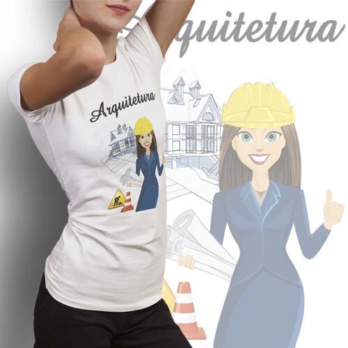 Estampas Camisetas Profissões Vetores Artes Sublimação