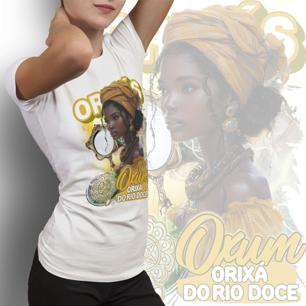 Estampas Camisetas Orixás Umbanda Sublimação A3 Mockups