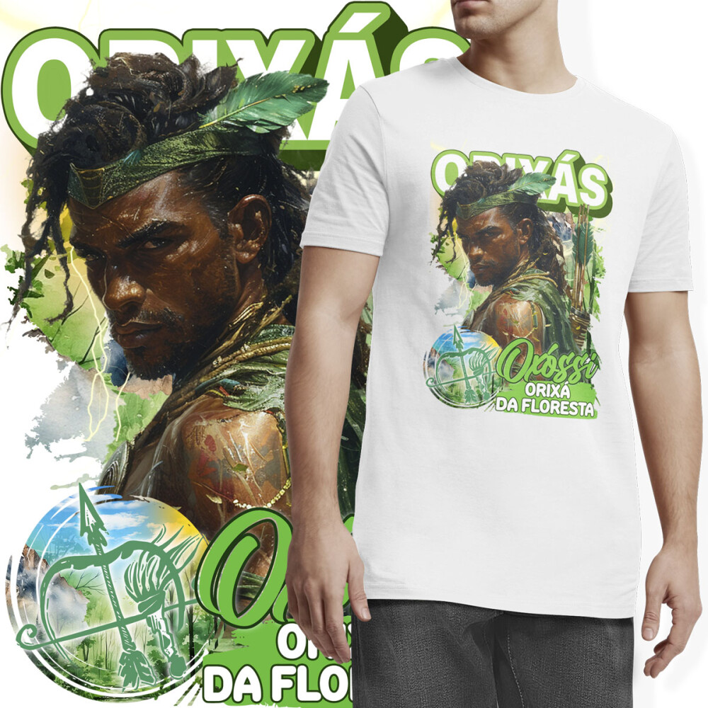 Pacote 12 Artes Camisetas Orixás Umbanda Sublimação A3