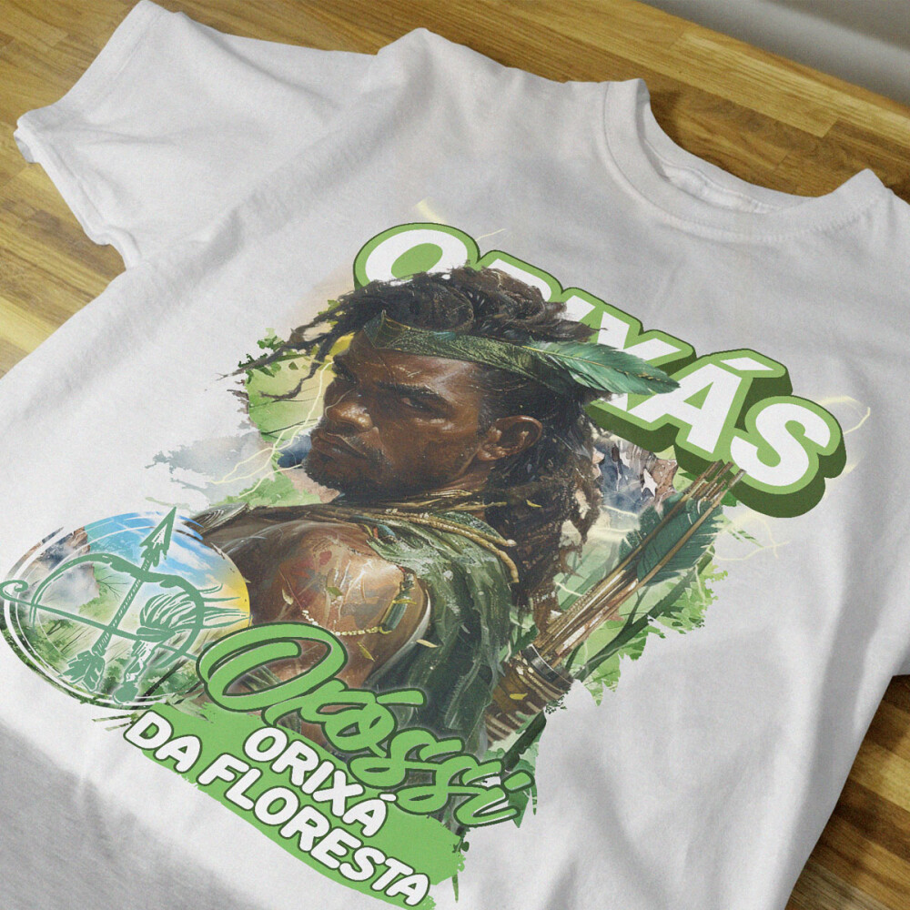 Pacote 12 Artes Camisetas Orixás Umbanda Sublimação A3