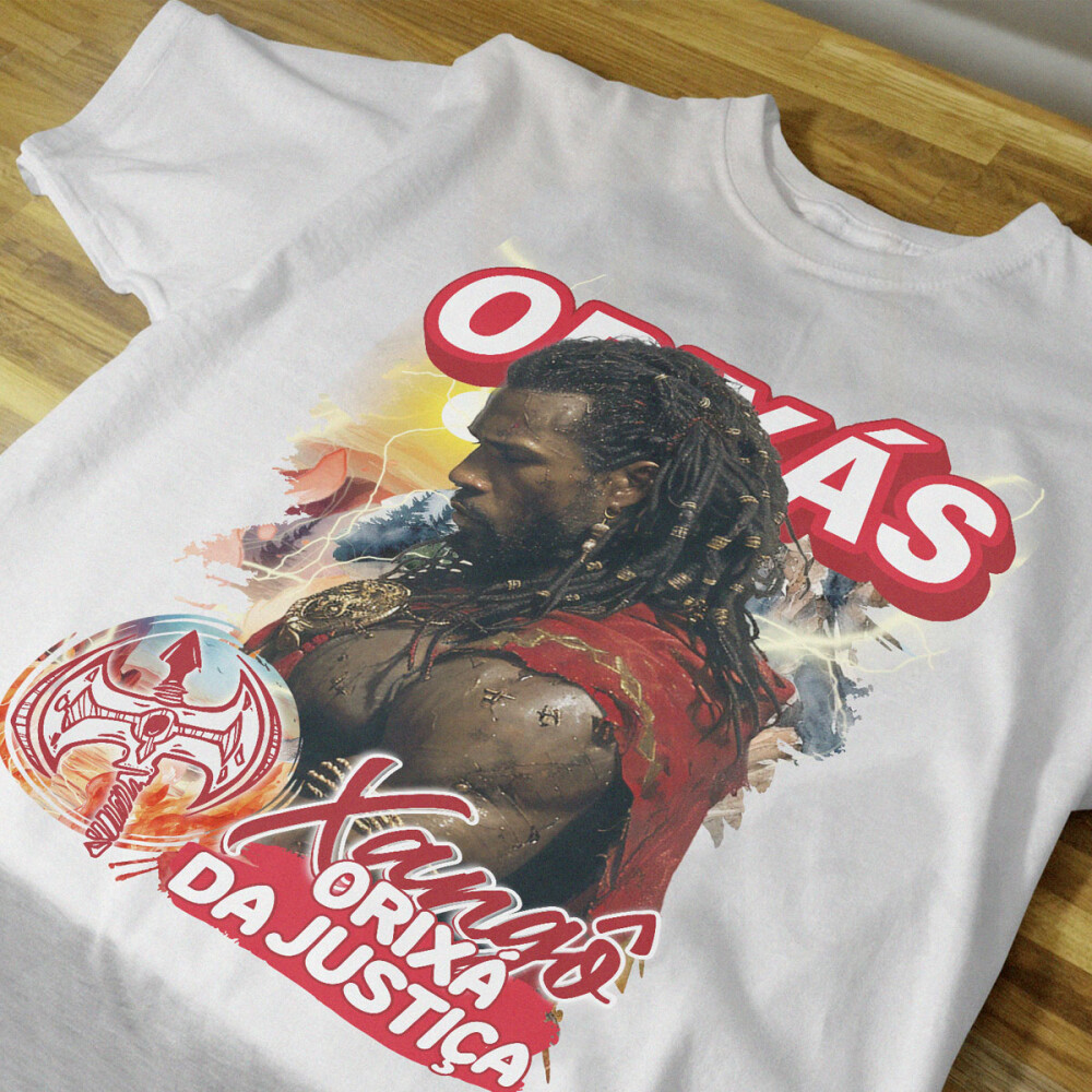 Pacote 12 Artes Camisetas Orixás Umbanda Sublimação A3