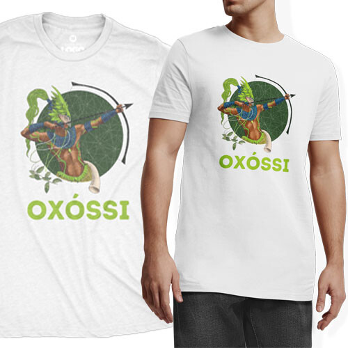 Artes Camisetas Orixás Umbanda Sublimação Mockups