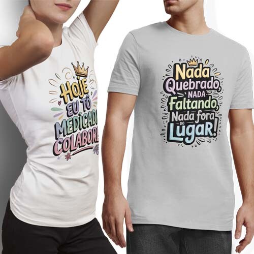 Pacote Artes Frases Que Encantam Camisetas Motivacionais