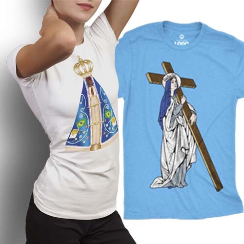 Estampas Religião Santos Artes Prontas Sublimação Vetores